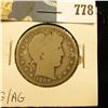 Image 1 : 1908 S Barber Half Dollar, G/AG.