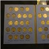Image 2 : 1938 D-61 D Partial Set of Jefferson Nickels. Includes (10) Silver War Nickels. Stored in a blue Whi