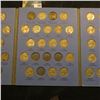 Image 3 : 1938 D-61 D Partial Set of Jefferson Nickels. Includes (10) Silver War Nickels. Stored in a blue Whi