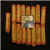 Image 1 : (15) Bank-wrapped Rolls of what appears to be circulated U.S. "Wheat" Cents, I never opened all the 
