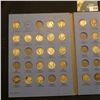 Image 2 : 1916-45 Partial Set of Mercury Dimes in a blue Whitman folder. (58 pcs.).