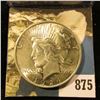 Image 1 : 1924 P U.S. Peace Silver Dollar. Uncirculated.