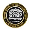 Image 2 : .999 Silver Golden Nugget Las Vegas, NV $10 Casino Limited Edition Gaming Token