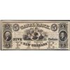 Image 1 : 1800's $5 Canal Bank New Orleans Obsolete Note