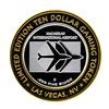 Image 2 : .999 Silver McCarran International Airport $10 Casino Limited Edition Gaming Tok