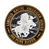 Image 2 : .999 Silver Chief Medicine Crow $10 Casino Limited Native American Series Gaming