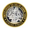 Image 1 : .999 Silver Circus Circus Hotel & Casino $10 Limited Edition Casino Gaming Token
