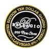 Image 2 : .999 Silver Bellagio Las Vegas, Nevada $10 Casino Limited Edition Gaming Token