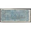 Image 2 : 1864 $20 Confederate States of America Note