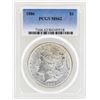 Image 1 : 1886 $1 Morgan Silver Dollar Coin PCGS MS62