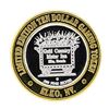 Image 2 : .999 Silver Gold Country Motor Inn Elko, NV $10 Limited Edition Casino Gaming To