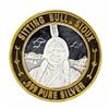 Image 1 : .999 Silver Sitting Bull Sioux $10 Casino Limited Native American Series Gaming