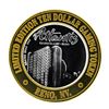 Image 2 : .999 Silver Atlantis Casino Resort Reno, NV $10 Casino Limited Edition Gaming To