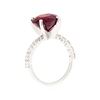 Image 4 : 14KT White Gold 5.80 ctw Ruby and Diamond Ring