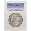 Image 1 : 1885-O $1 Morgan Silver Dollar Coin PCGS MS63
