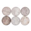 Image 1 : Lot of (6) 1921 $1 Morgan Silver Dollar Coins