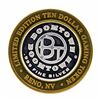Image 2 : .999 Silver Boomtown Hotel & Casino Reno, NV $10 Limited Edition Gaming Token