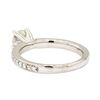 Image 3 : 18KT White Gold 0.86 ctw Diamond Ring