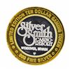 Image 2 : .999 Silver Silver Smith Casino Resort Wendover, NV $10 Limited Edition Gaming T