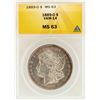 Image 1 : 1889-O $1 Morgan Silver Dollar VAM-14 ANACS MS63
