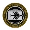 Image 2 : .999 Silver McCarran International Airport $10 Casino Limited Edition Gaming Tok