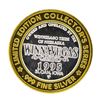 Image 2 : .999 Silver Winnavegas Casino $10 Casino Limited Edition Gaming Token