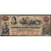 Image 1 : 1860 $20 The Central Bank of Virginia Obsolete Note