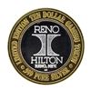 Image 2 : .999 Silver Reno Hilton Nevada $10 Casino Limited Edition Gaming Token