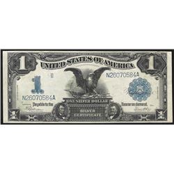 1899 $1 Black Eagle Silver Certificate Note
