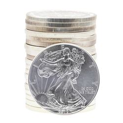 Roll of (20) 2012 $1 American Silver Eagle Brilliant Uncirculated Coins