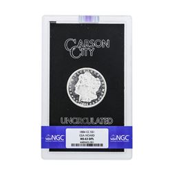 1884-CC $1 Morgan Silver Dollar Coin GSA Hoard NGC MS63DPL