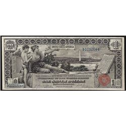 1896 $1 Educational Silver Certificate Note