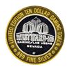 Image 2 : .999 Silver Westward Ho Casino Las Vegas, NV $10 Limited Edition Casino Gaming T