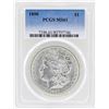 Image 1 : 1890 $1 Morgan Silver Dollar Coin PCGS MS61