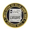 Image 1 : .999 Silver Colorado Belle Laughlin, Nevada $10 Casino Limited Edition Gaming To