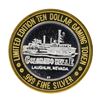 Image 2 : .999 Silver Colorado Belle Laughlin, Nevada $10 Casino Limited Edition Gaming To