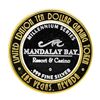 Image 2 : .999 Silver Mandalay Bay Resort & Casino Las Vegas, NV $10 Limited Casino Token