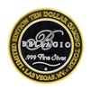 Image 2 : .999 Silver Bellagio Las Vegas, Nevada $10 Casino Limited Edition Gaming Token