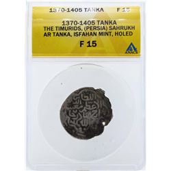 1370-1405 The Timurids Tanka Coin ANACS F15