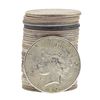 Image 1 : Lot of (20) 1922 $1 Peace Silver Dollar Coins - Circulated