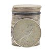 Image 2 : Lot of (20) 1922 $1 Peace Silver Dollar Coins - Circulated