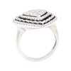 Image 4 : 18KT White Gold 1.61 ctw Diamond Ring