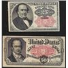 Image 1 : Set of 1874 Twenty-Five & Fifty Cent 5th Issue Fractional Notes