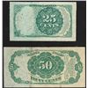 Image 2 : Set of 1874 Twenty-Five & Fifty Cent 5th Issue Fractional Notes