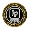 Image 2 : .999 Silver Imperial Palace Hotel & Casino Nevada $10 Gaming Token Limited Editi