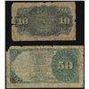 Image 2 : Lot of (2) Fractional Currency Notes