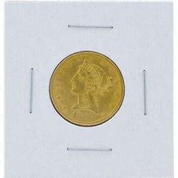 1886-S $5 Liberty Head Half Eagle Gold Coin