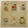 Image 1 : SET OF 6 SEPTEMBER MORN POSTCARDS