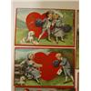 Image 2 : LOT OF 9 VALENTINE POSTCARDS