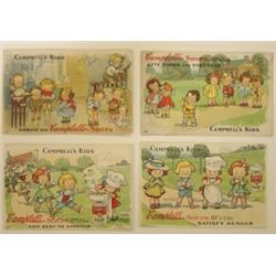 SET OF 4 CAMPBELL'S SOUP POSTCARDS